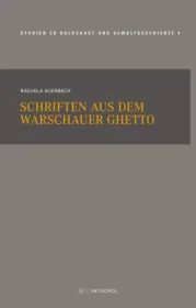 978-3-86331-673-0;Auerbach-SchriftenAusDemWarschauerGhetto.jpg - Bild