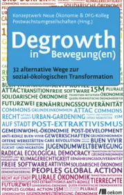  978-3-86581-852-2;Konzeptwerk neue Oekonomie-Degrowth in Bewegung.jpg - Bild