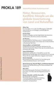 978-3-89691-389-0;Vereinigung zur Kritik der politischen Ökonomie-Natur-Ressourcen-Konflikte.jpg - Bild