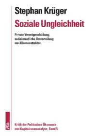 978-3-89965-786-9;Krüger-SozialeUngleichheit.jpg - Bild