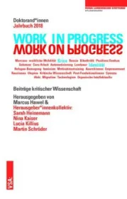 978-3-89965-890-3;Hawel-Work in Progress. Work on Progress..jpg - Bild