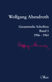 978-3-930345-66-3;Abendroth-GesammelteSchriften3.jpeg - Bild