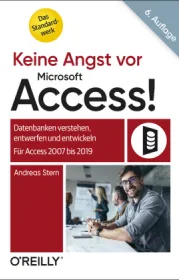  978-3-96009-116-5;Stern-Keine Angst vor Microsoft Access.jpg - Bild